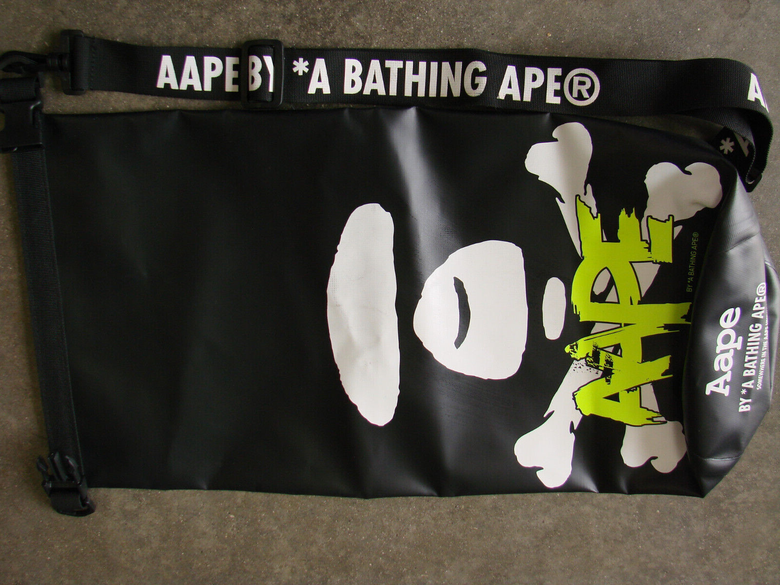 A BATHING APE body bag AAPE rucksack backpack
