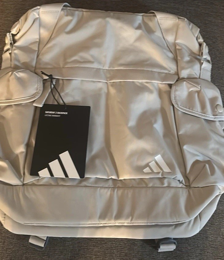 New Adidas Saturday 2 Backpack – Wonder Alumina Grey 23L Free Shipping