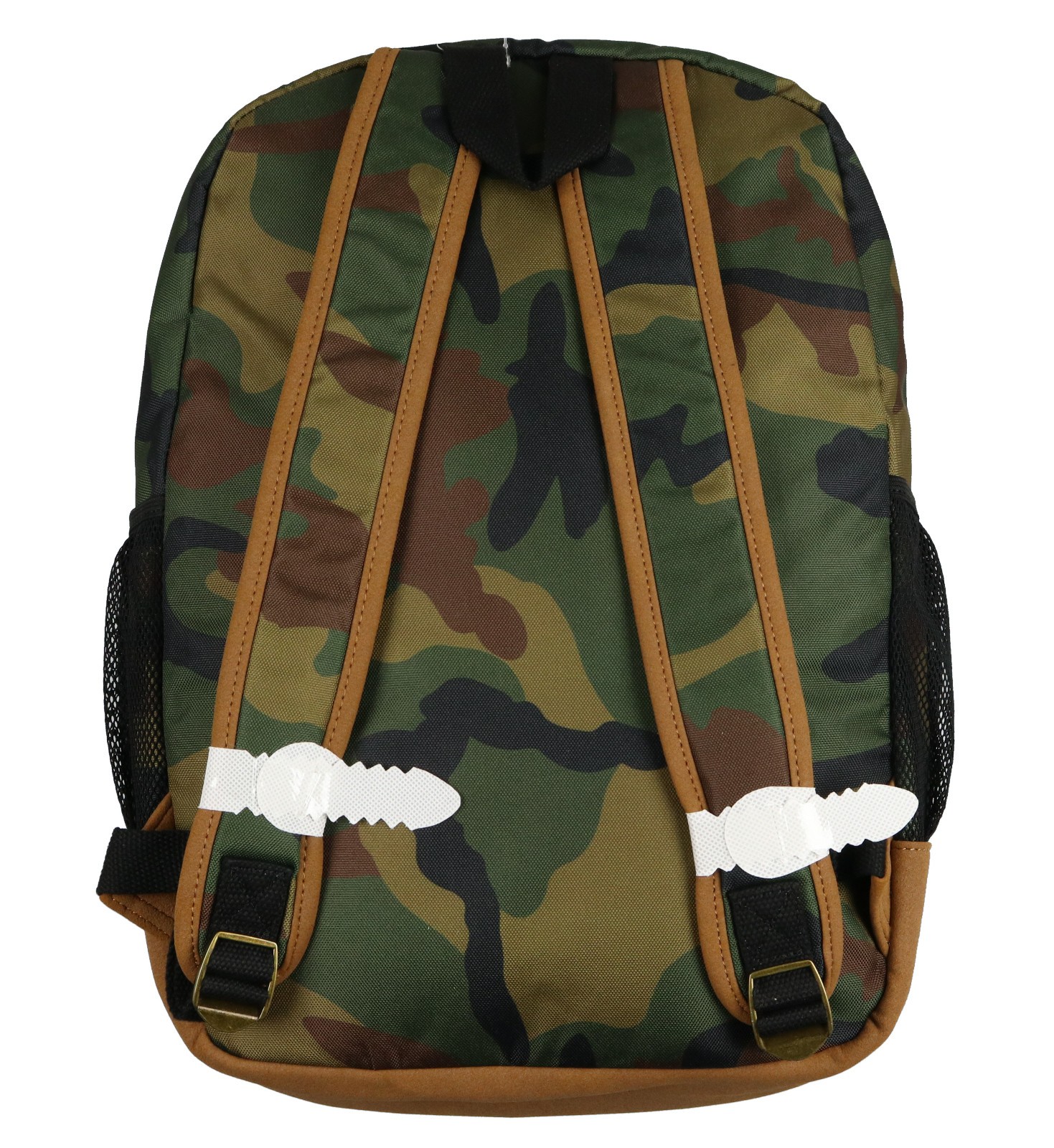 SUN STONE Riley Camo Backpack One Size Green Brown Black