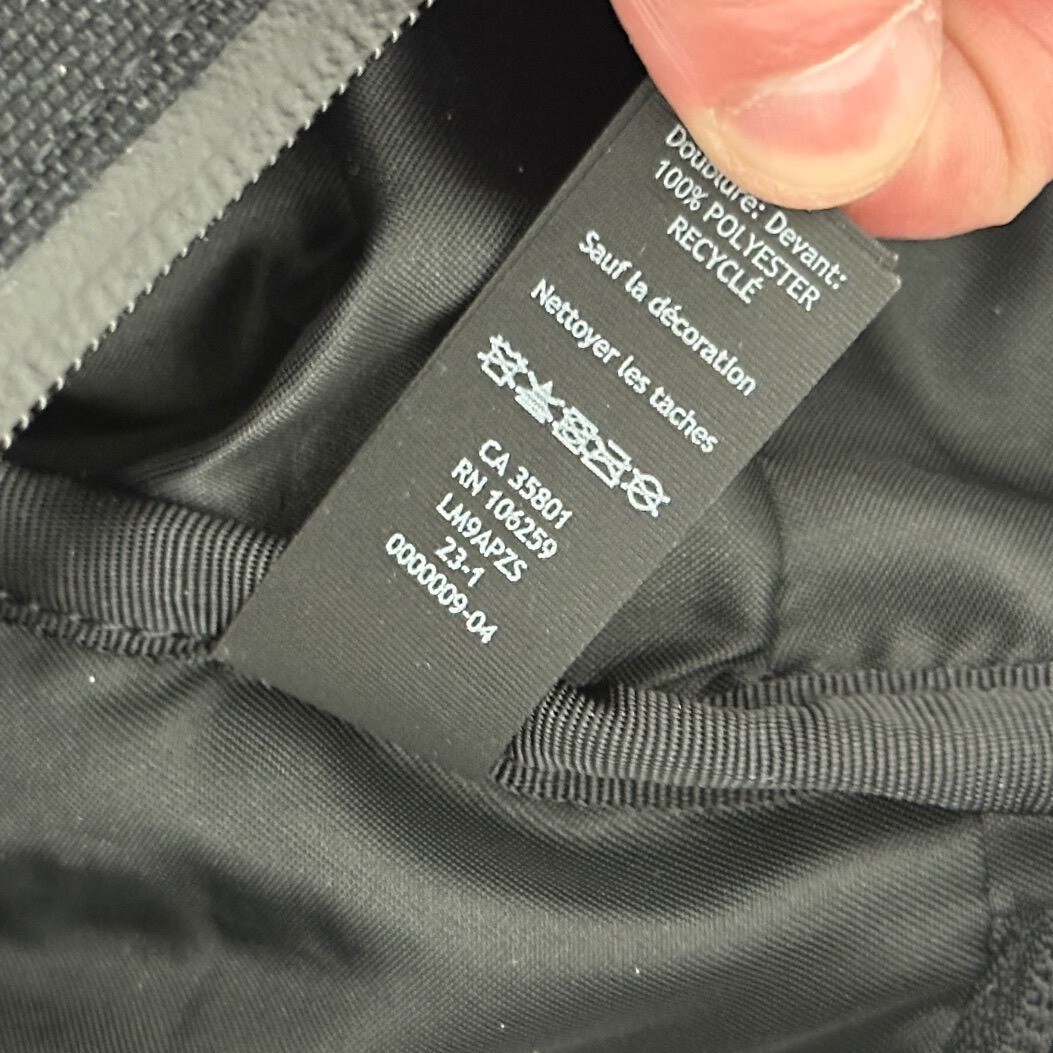 Lululemon Command The Day Black Duffle Bag 40L Unisex Travel Laptop