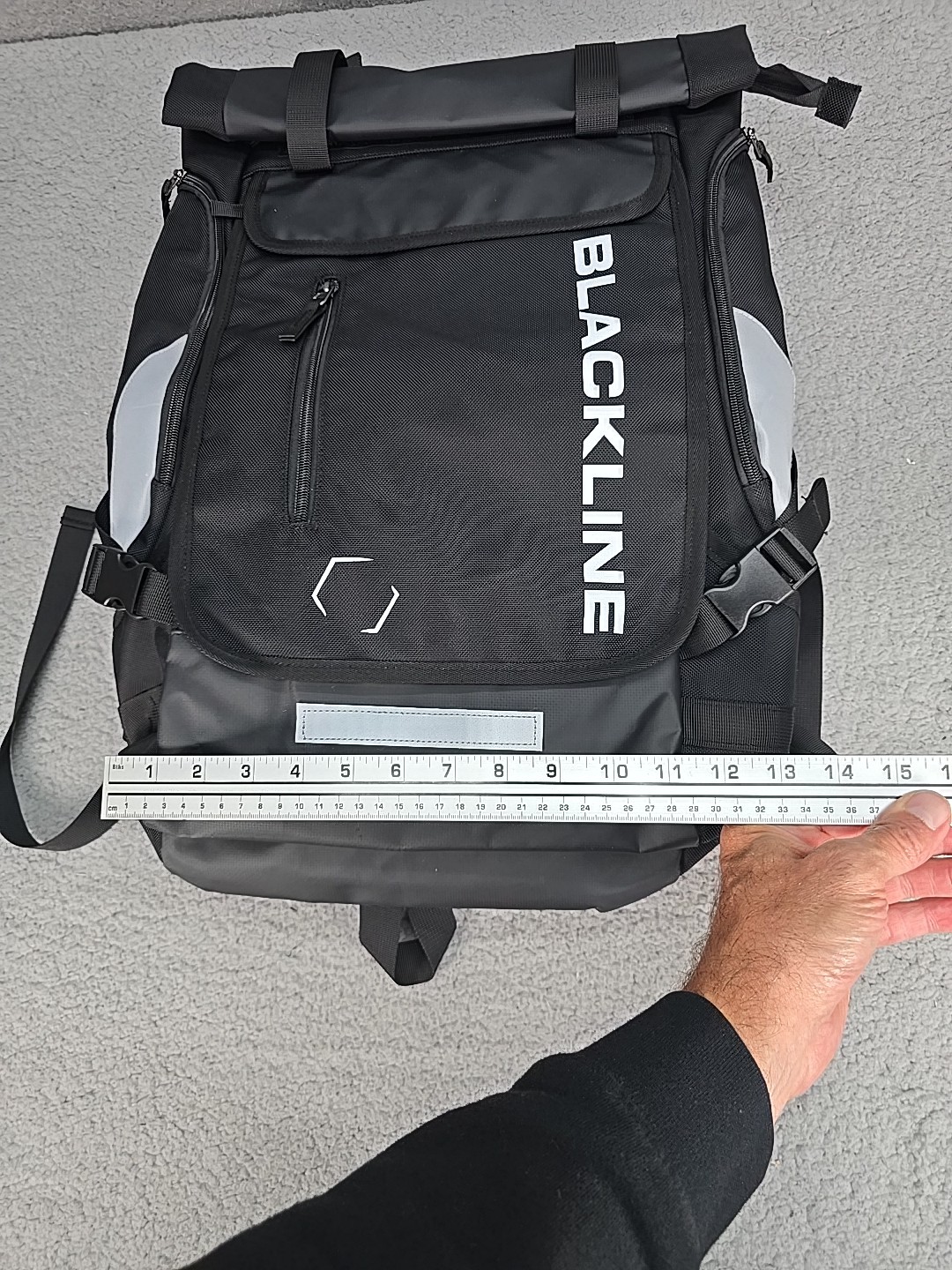 Blackline Essentials Minimalistic Luxury Backpack Water Resistant