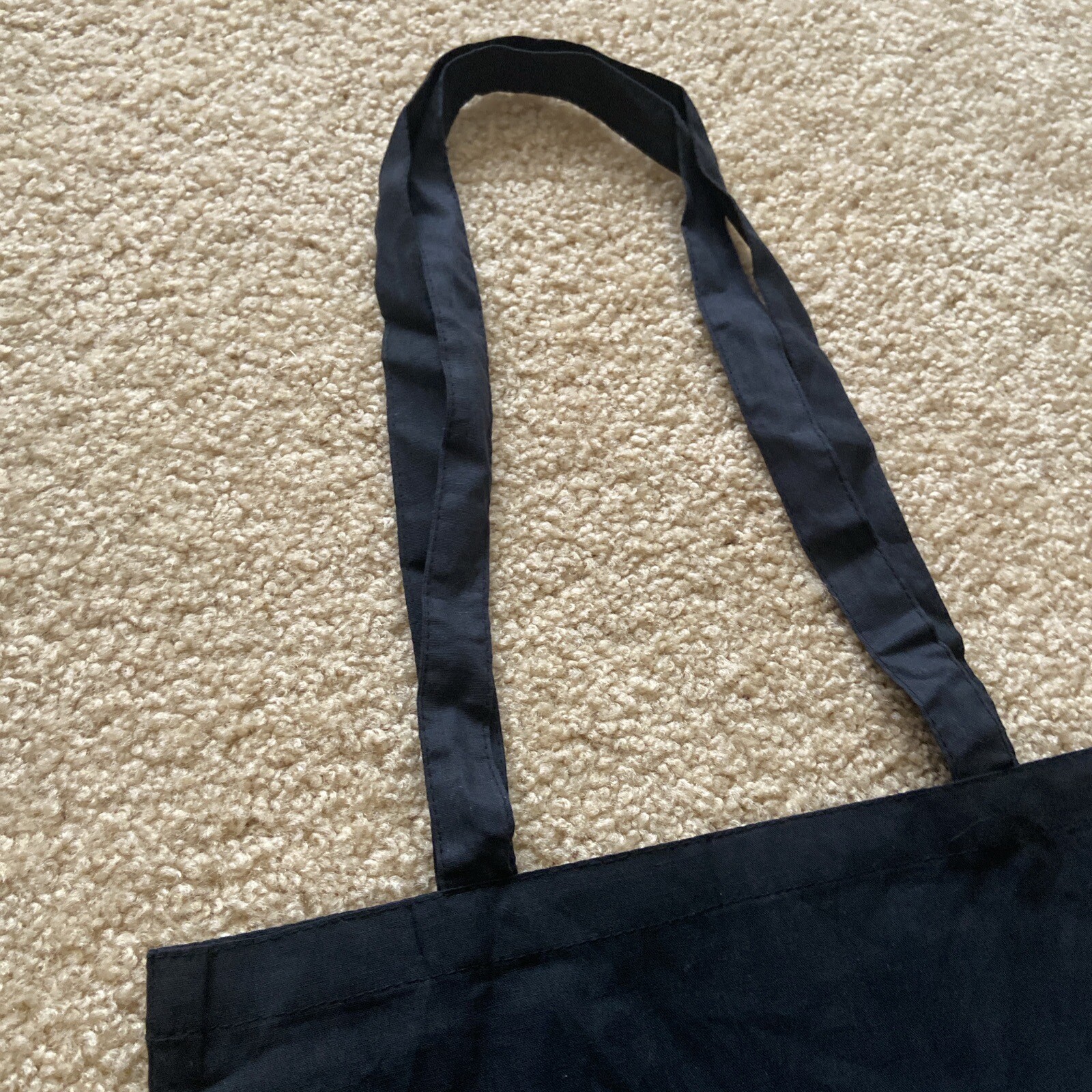 Interstate Batteries Black Tote Bag 15” x 14.5” 100% Cotton
