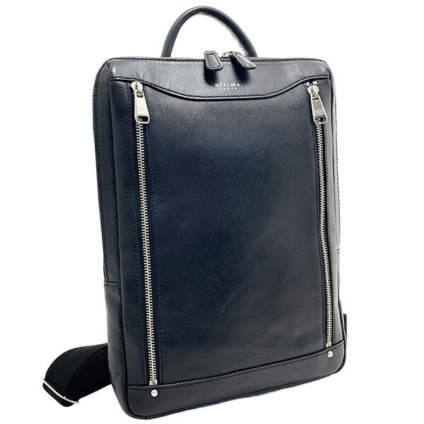 ■Authentic ACE ultima TOKYO Westio 3-Way Sling Bag Leather Black ACE ultima