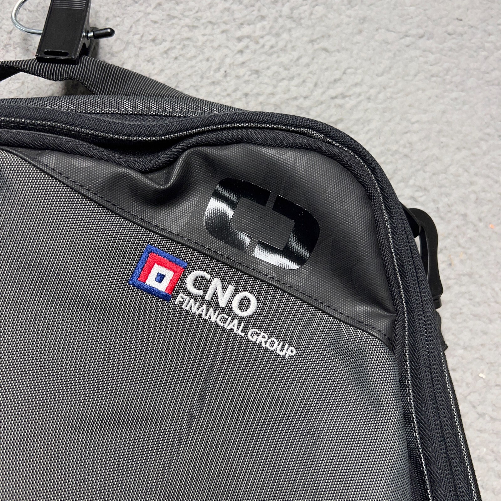 Ogio Convert Backpack Gray Black Camo Laptop Briefcase Work School Embroidered