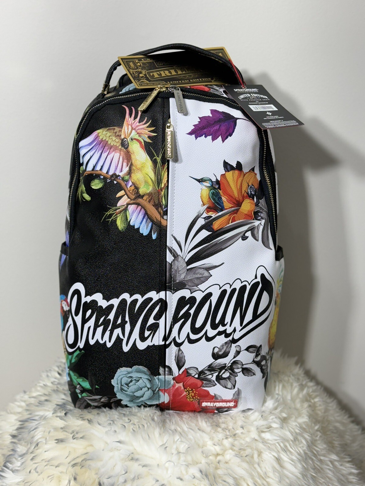 SPRAYGROUND SHADOW FLIGHT BACKPACK (DLXV) LIMITED EDITION **SOLDOUT EVERYWHERE**