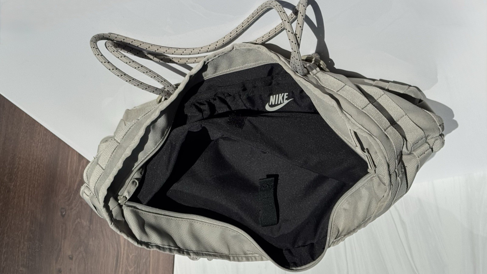 Nike AF-1 Tote Bag Clay Color Equipment Zip Gym Bag