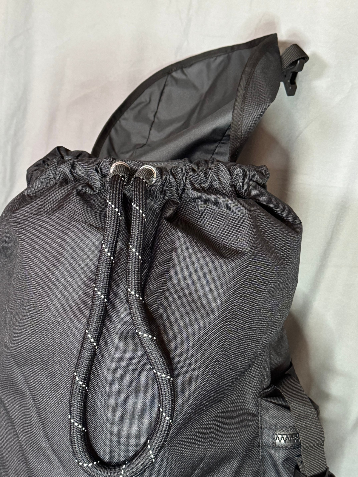 Nike Sportswear Heritage Backpack Black DV3049-010 School Travel Drawstring Gym