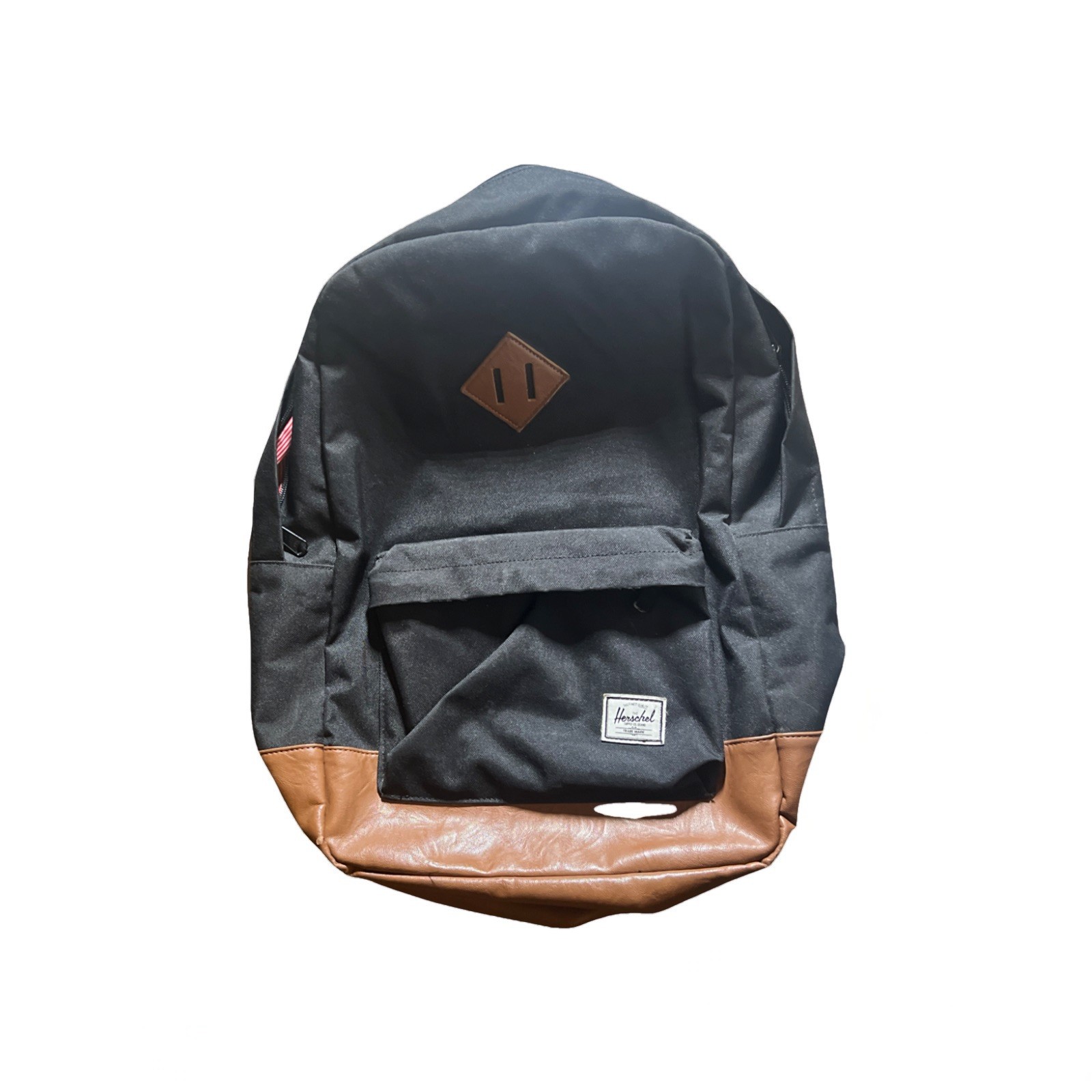 Herschel Heritage Backpack Synthetic Leather Black/Tan One Size