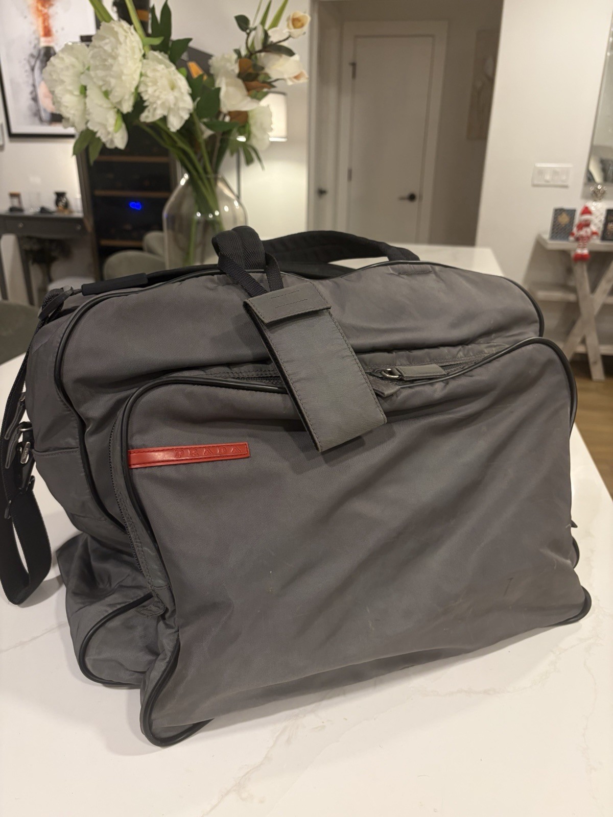 Prada Linea Rossa Sport Holdall Bag
