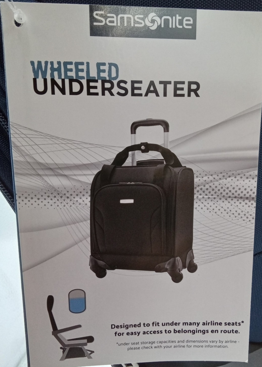 Samsonite Underseat Carry-On Spinner with USB Port Ocean One Size U4