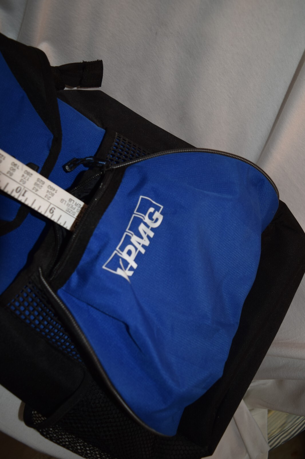 Leeds KPMG Blue Insulated Backpack ASI: 66887 Excellent Condition