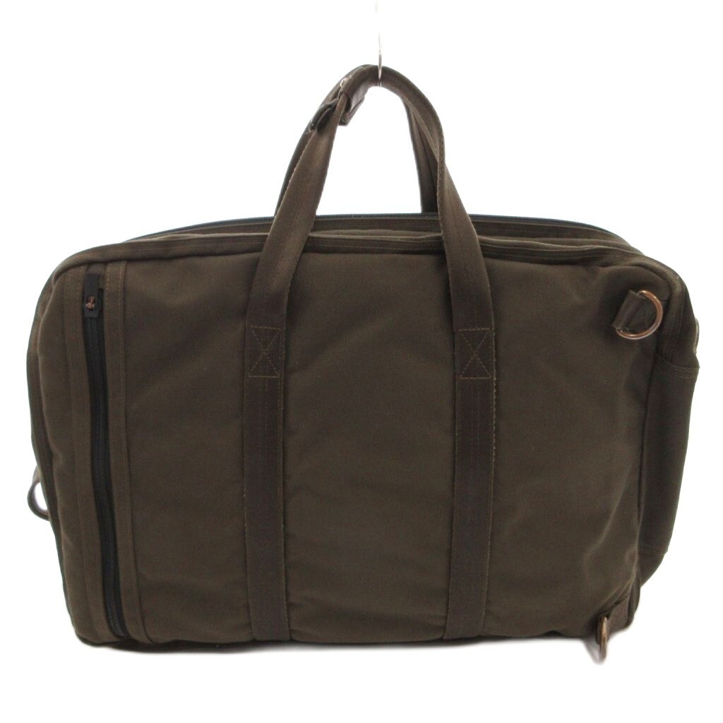 Yoshida PORTER TENSION Hand2way Bag Cordura Nylon Khaki Mens Made in JAPAN