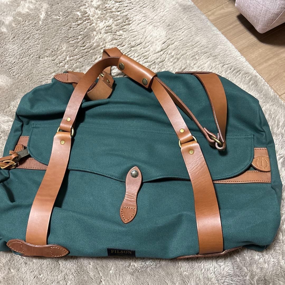 Filson Small Rugged Twill Duffle Bag Hemlock NWT LIMITED EDITION RARE From Japan