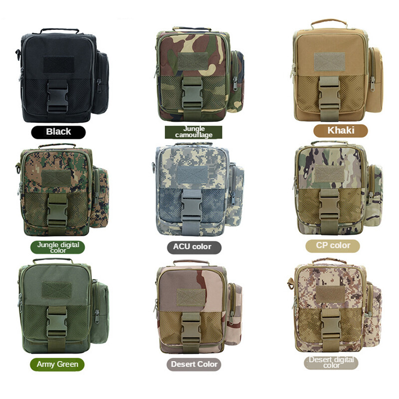 Military Tactical Briefcase Multifunction Laptop Messenger Shoulder Bag Handbag