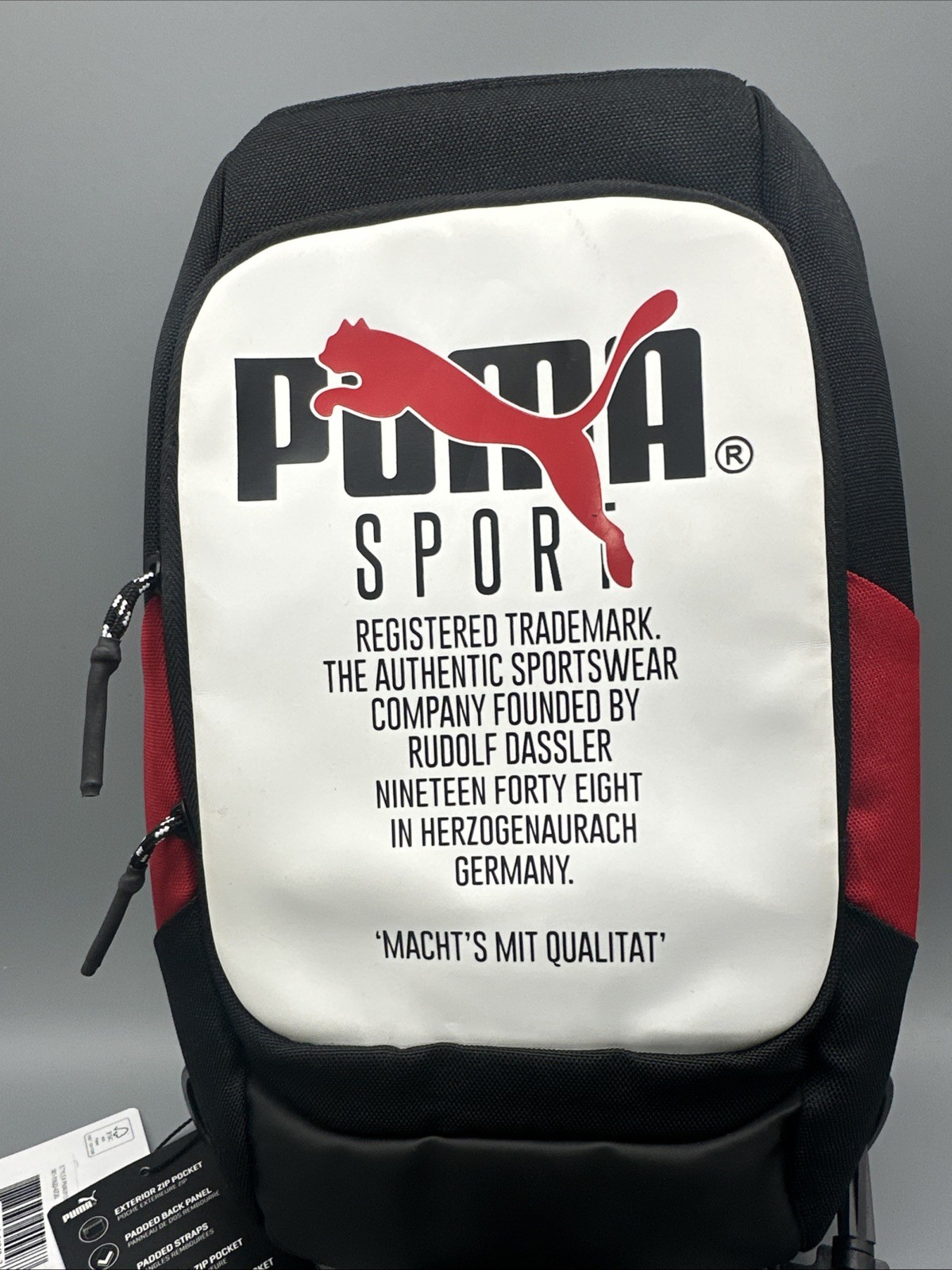 PUMA Forecast Multitude Backpack Sling Shoulder Bag BLACK Sling