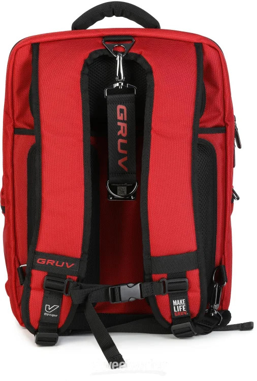 Gruv Gear Club Bag Tech Backpack – R.E.D. Edition