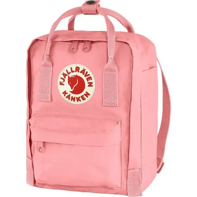 Fjallraven L117610 Warm Pink Kanken Mini Backpack 11×8.5×3.75 in 7L
