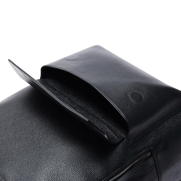 Minimalist Leather Backpack Handmade Cowhide Leather / Urban Laptop Premium