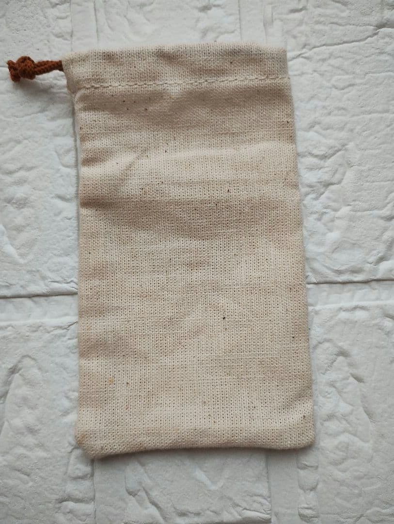 PORTER drawstring mini pouch, linen material Stylish