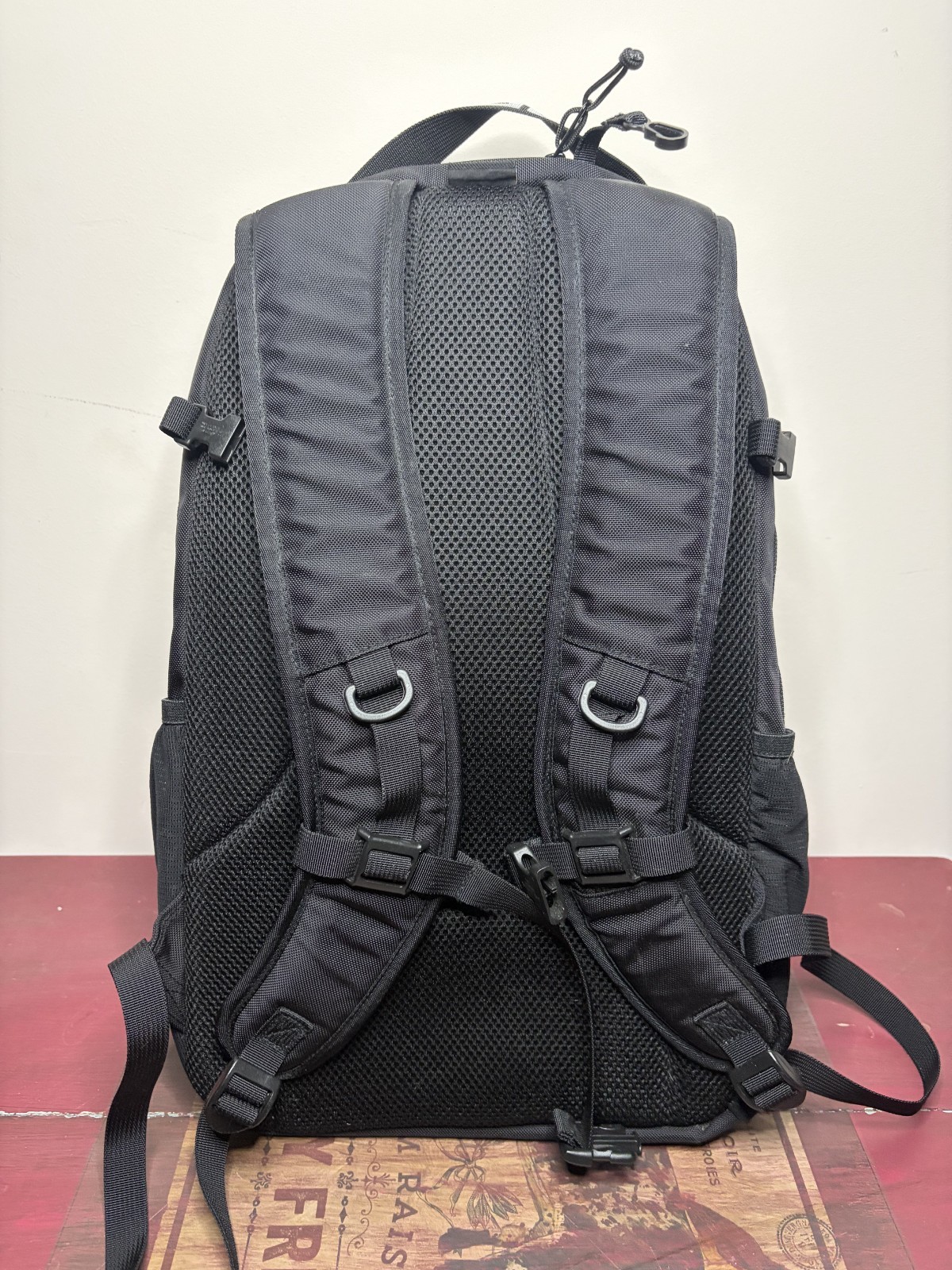 Supreme Cordura SS18 Ripstop Nylon Black Authentic Backpack