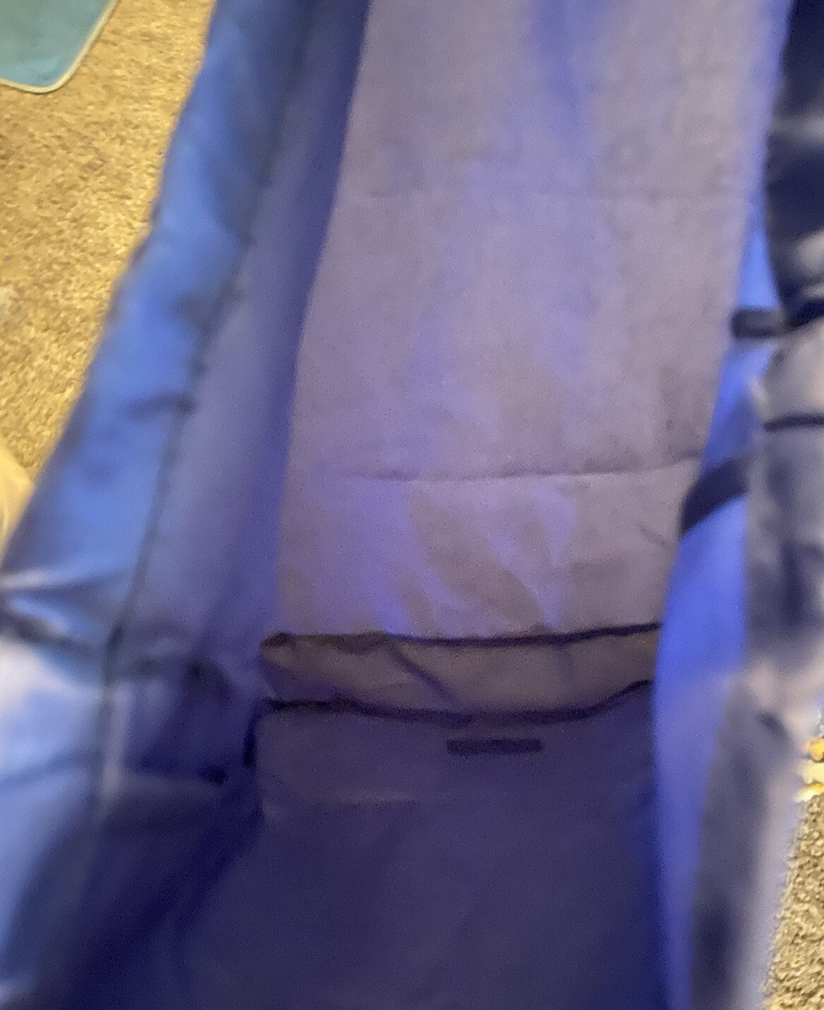 Samsonite Travel Cinch Back Pack Style Blue 17 x 14.5