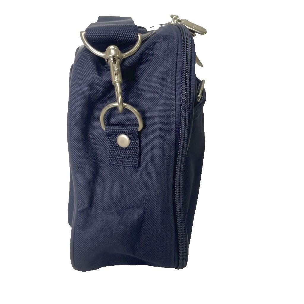 Dunlop Navy Canvas Shoulder Bag Men’s Crossbody 32cm x 10cm Excellent Condition