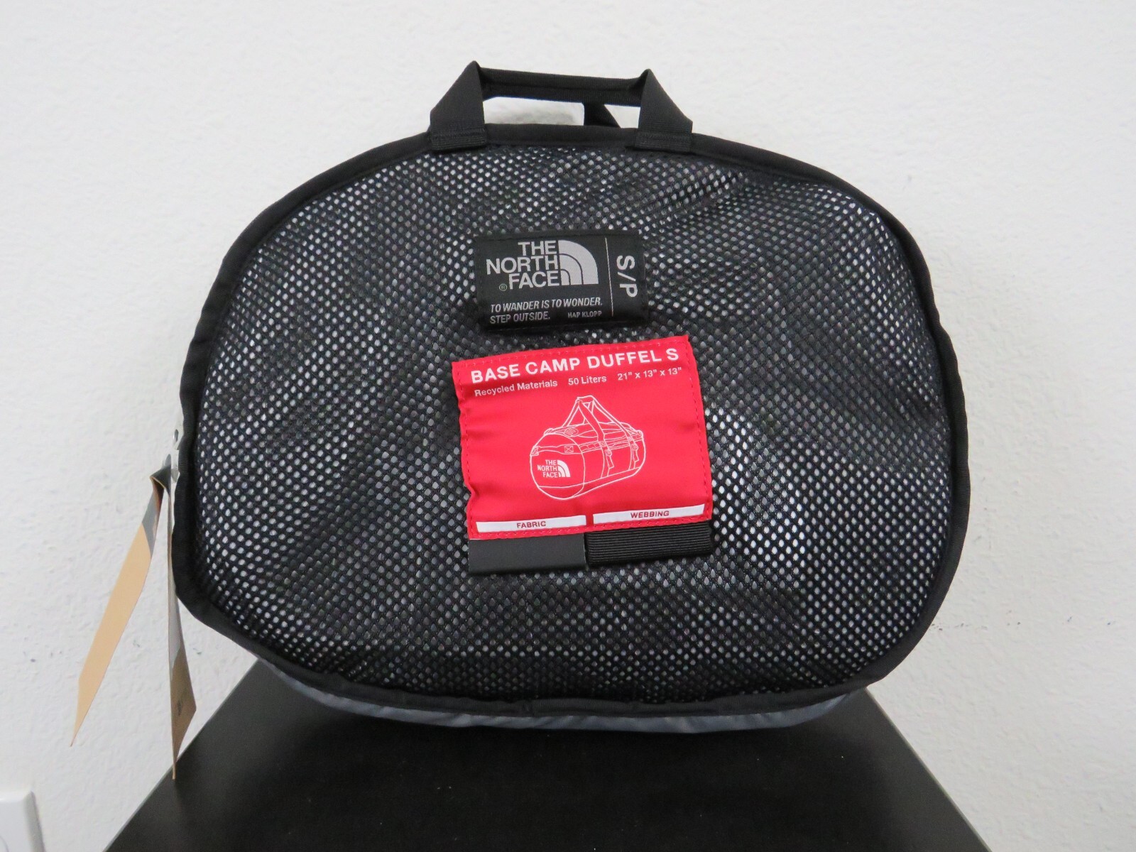 The North Face Small Base Camp Duffel Packable Travel Backpack – TNF Black NPF