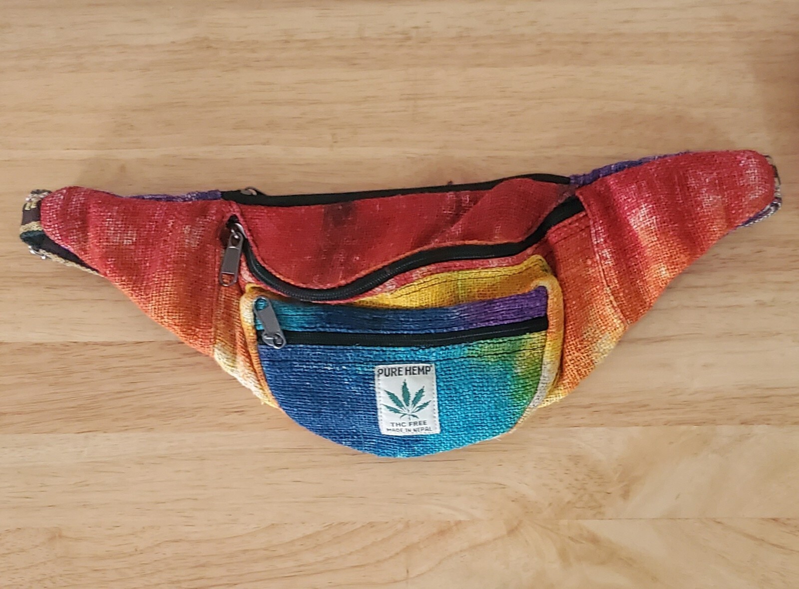 Tie Dye Hemp Fannypack