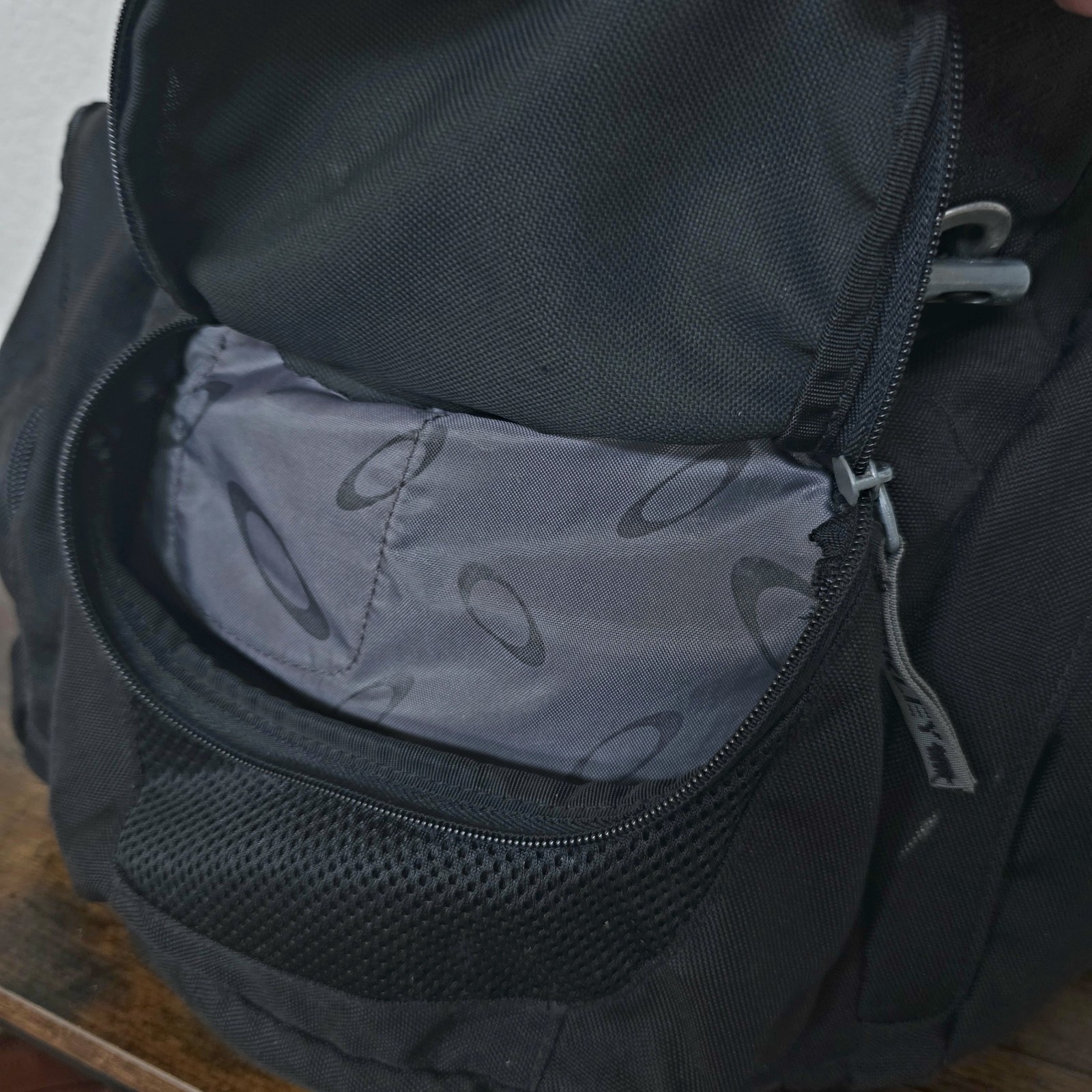 Vintage Oakley Panel Backpack Black Book of Eli Tactical Field Gear Bag Y2K Tech