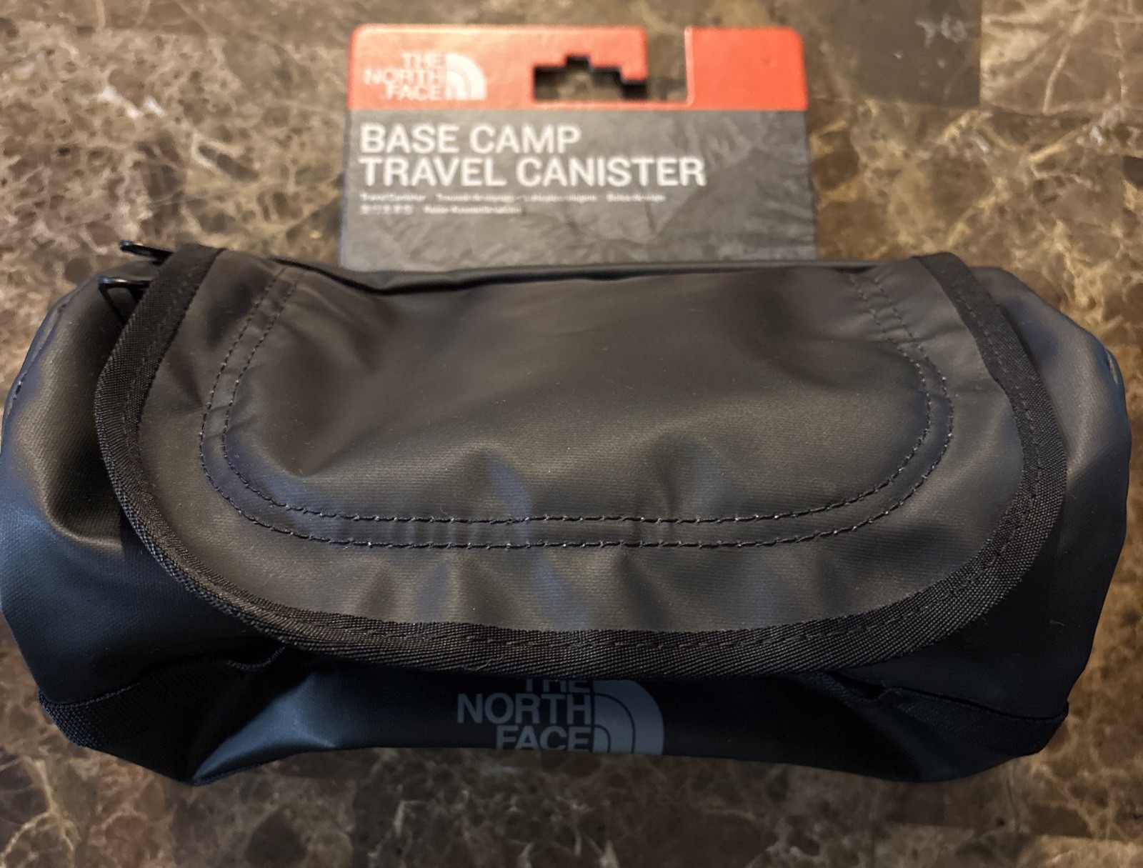 The North Face Base Camp Travel Canister Black New with Tags + Removable Mirror