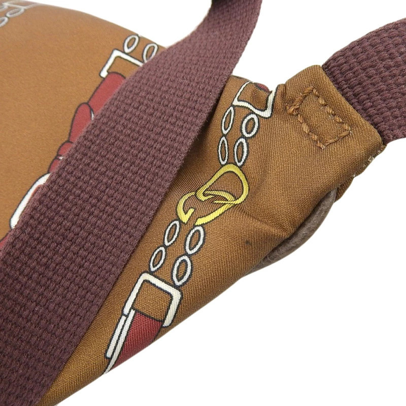 Gucci North Face Collaboration Belt Bag Nylon Leather Brown