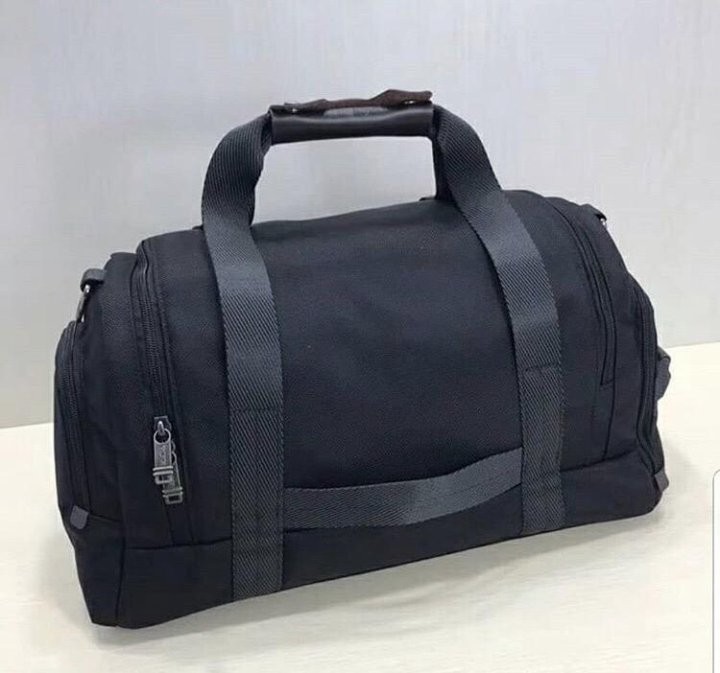 🔥 NEW TUMI Alpha Bravo Maxwell Gym Bag 22351 Black Ballistic Nylon Duffel