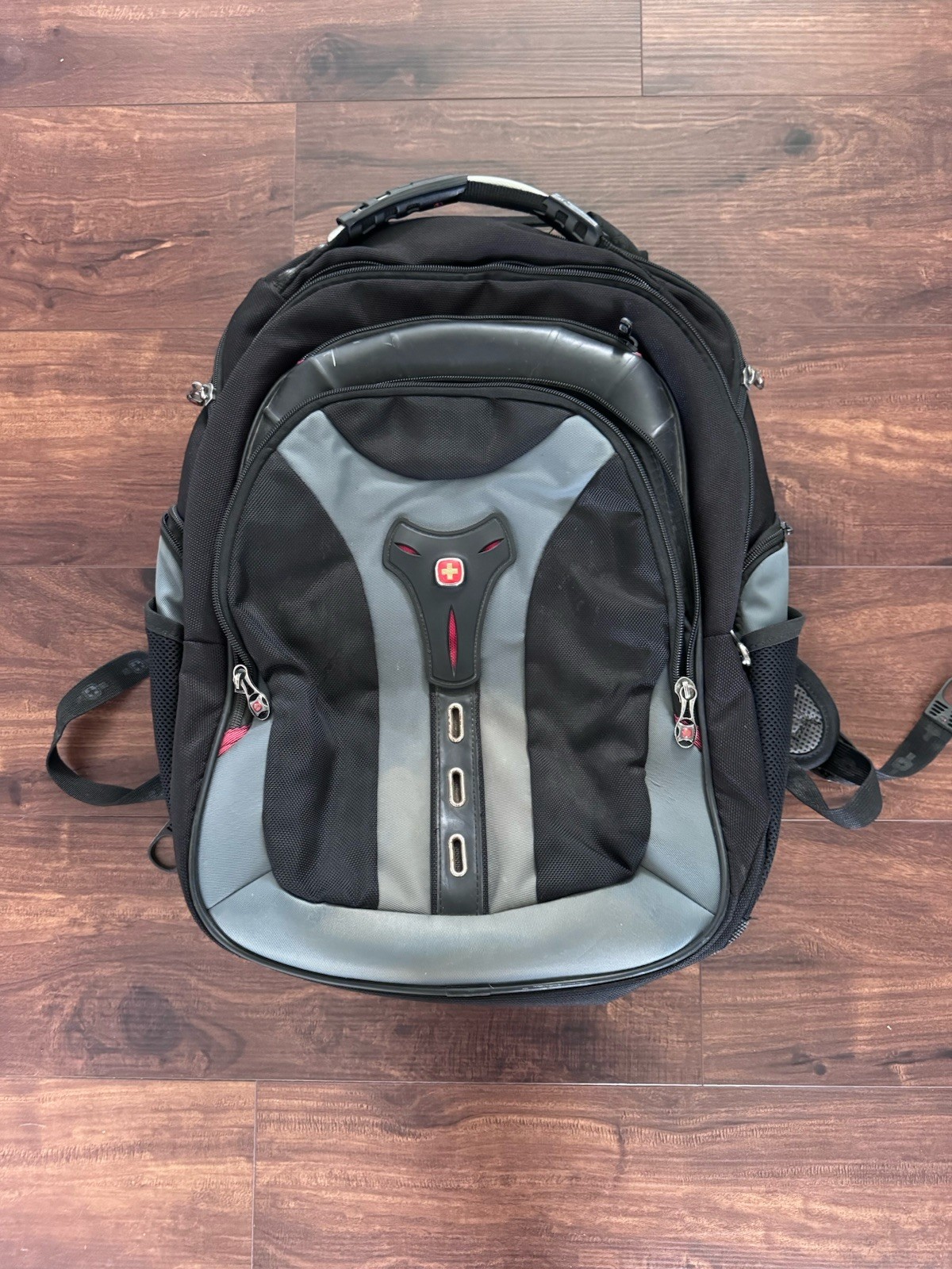Swiss Gear Backpack, Good Condition, Black and Red