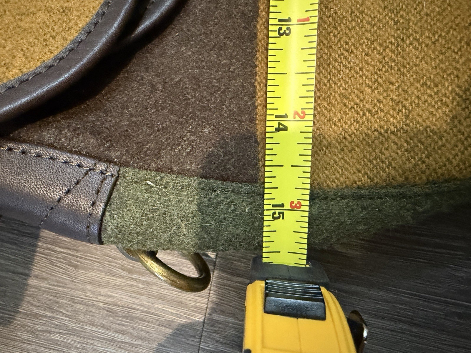 BARBOUR WOOL TARRAS BAG – Multicolor Rare Color-way – EXCELLENT