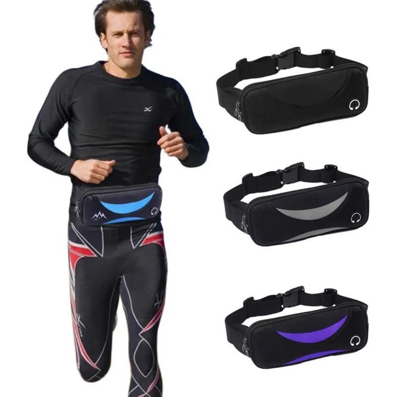 Adjustable Running Belt Water Resistant Waist Pack Fanny Bag Men Women & Phone
