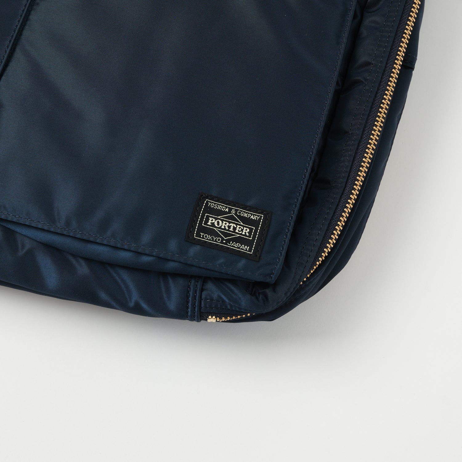 Porter Yoshida Tanker Shoulder Bag Large Iron Blue Made in Japan