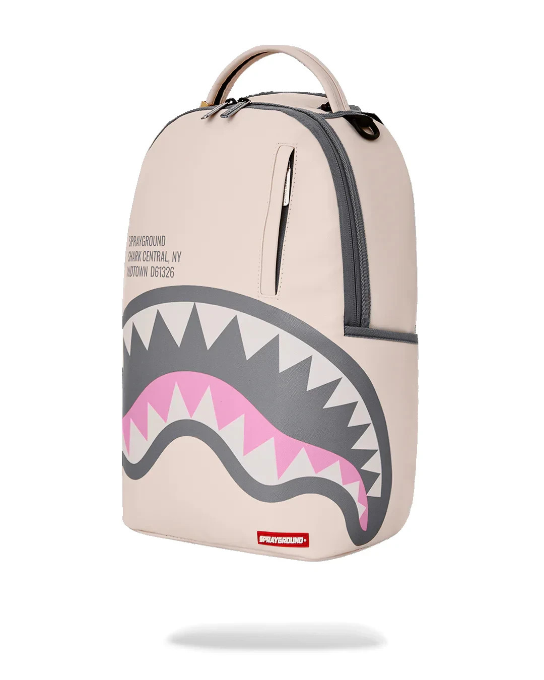 Sprayground Shark Central Rose Backpack🔥New Black Bookbag Girls School Bag