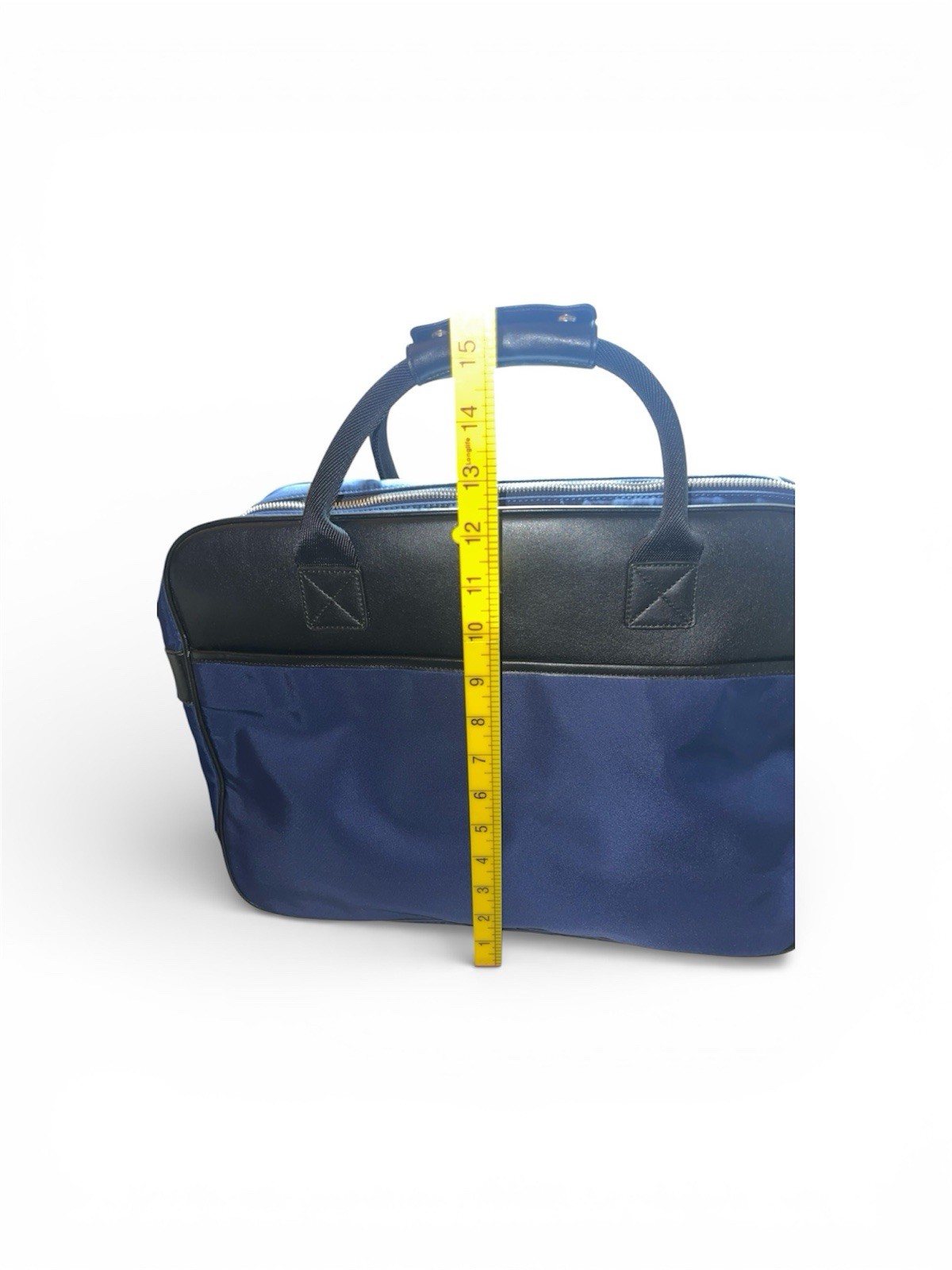 Cavalli Class Men’s “Hunter” Navy Blue Briefcase Bag 🍀