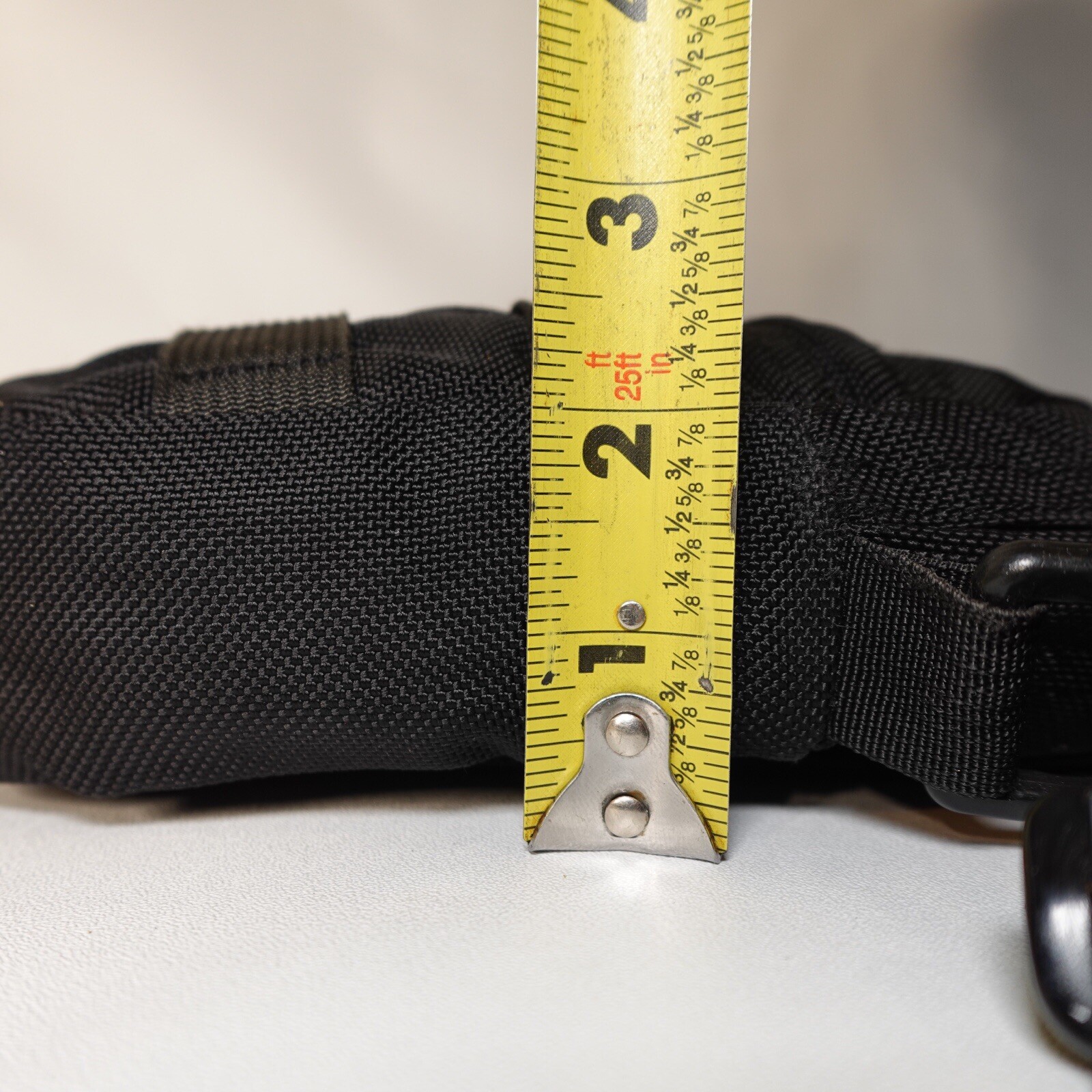 Vintage Gregory Spear Flag Pocket Pouch Bag Molle Black Military Made in USA