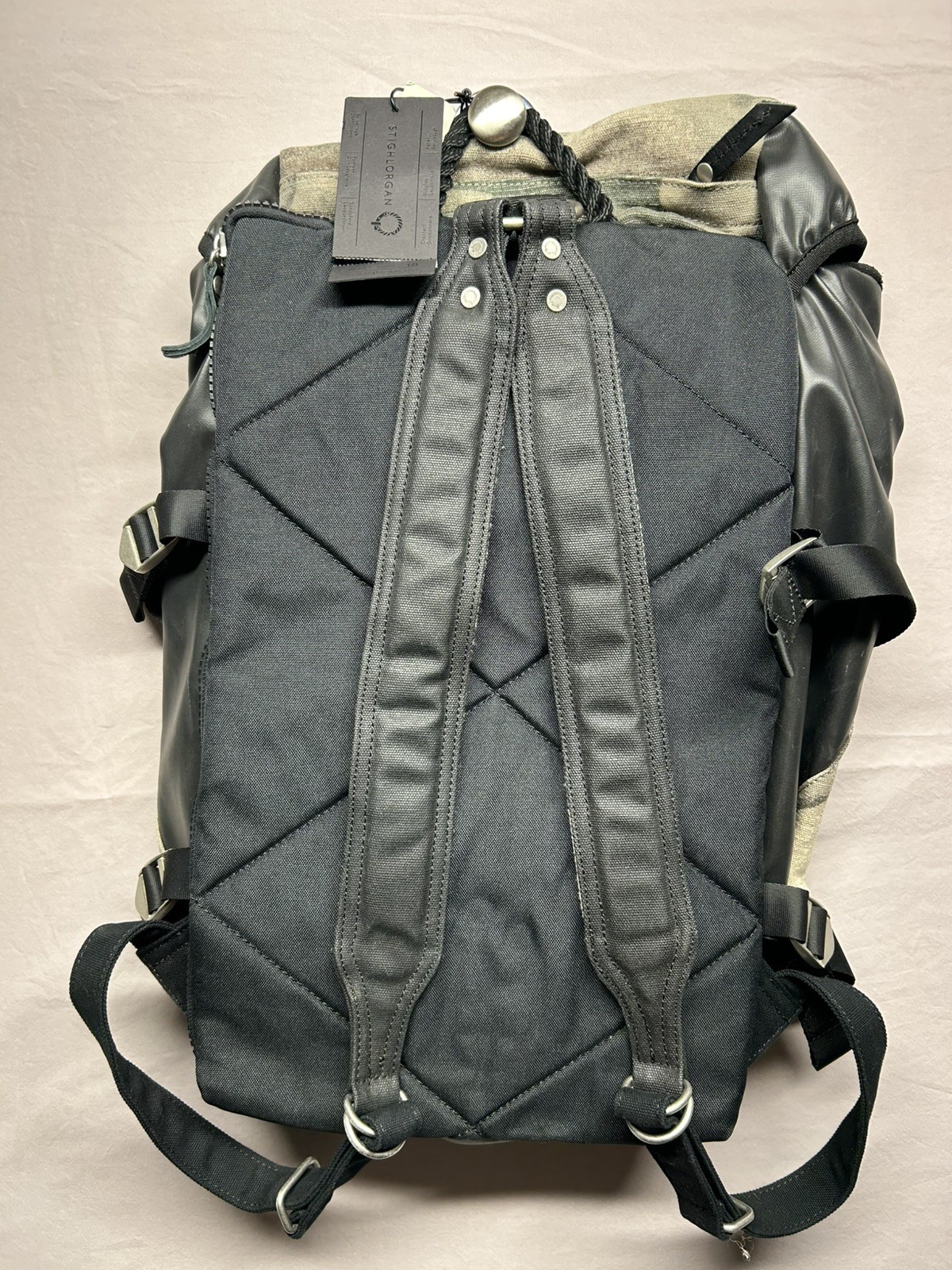 STIGHLORGAN Granite Camouflage Canvas Backpack large size NEW