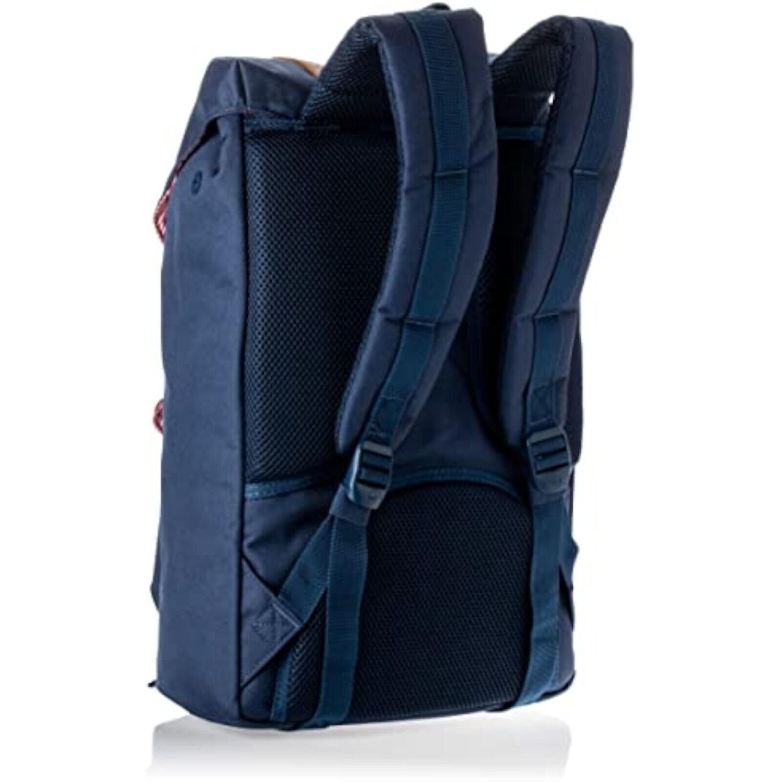 Herschel Little America Laptop Backpack Navy/Tan Synthetic Leather Mid-Volume
