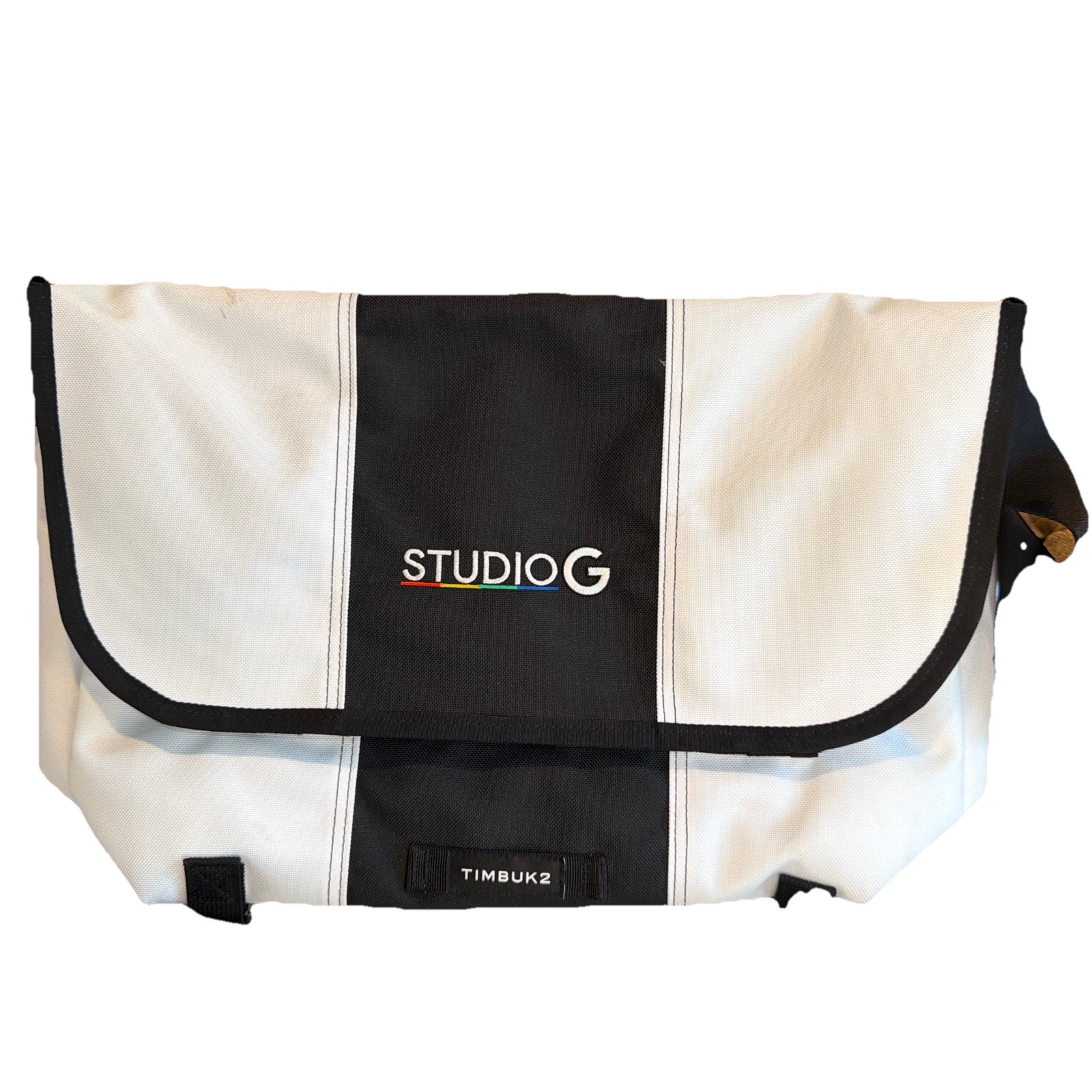 Timbuk2 Commute Messenger Bag Medium Jet Black Cordura Laptop