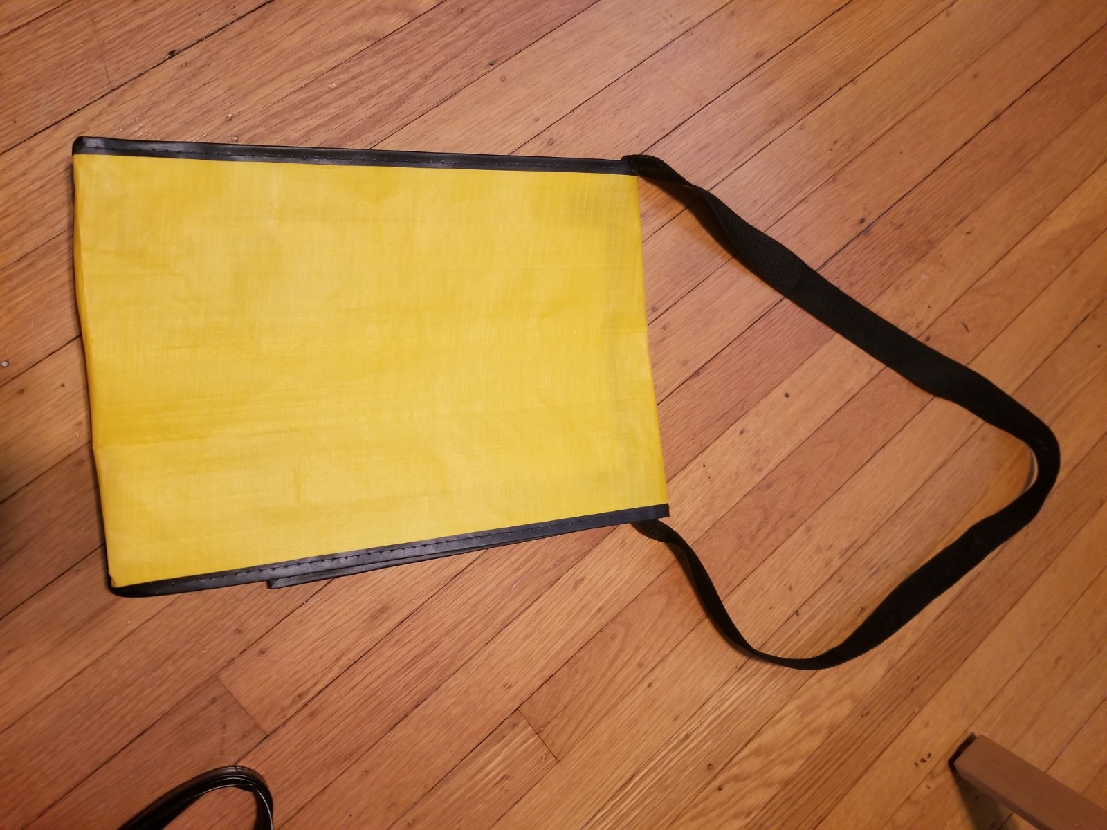 Yellow Rat Bastard NYC Crossbody Messenger Bag Y2K Advertising Art Streetwear