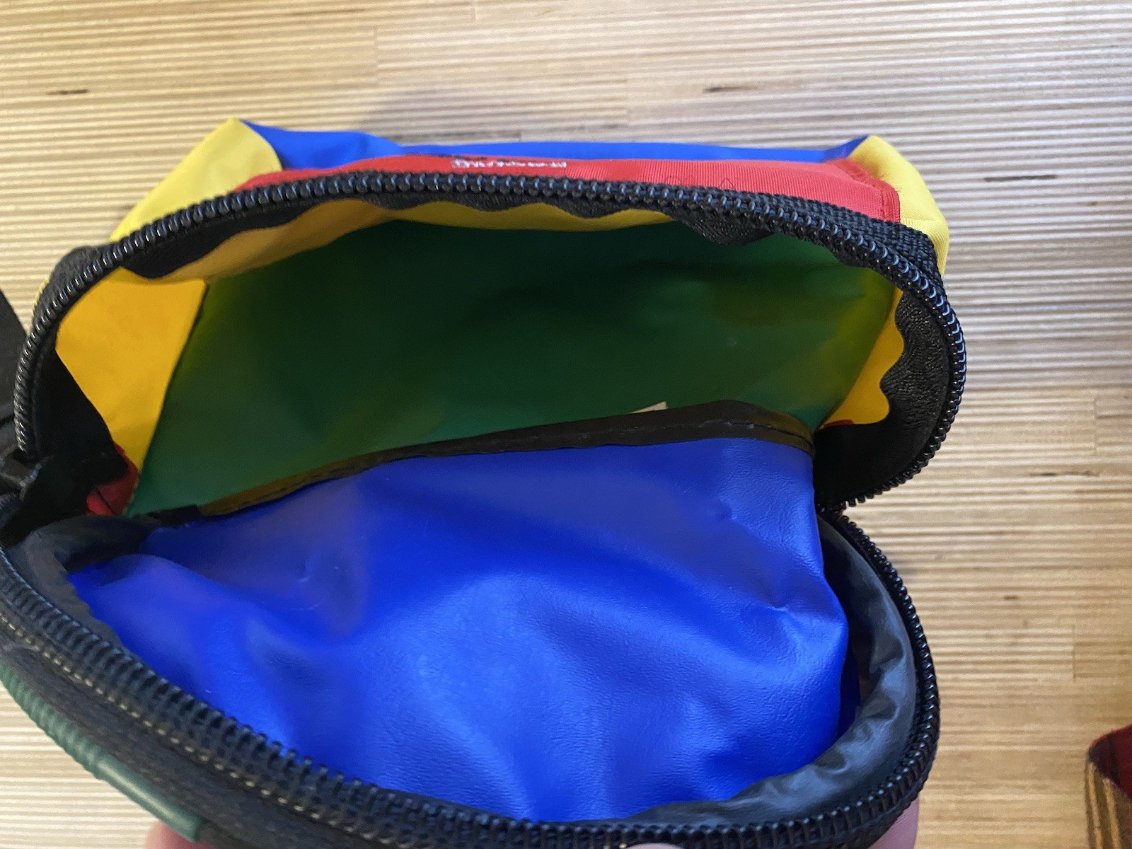Vintage Benetton Formula 1 Waist Bag United Colors 90s F1 Retro Red Yellow Green