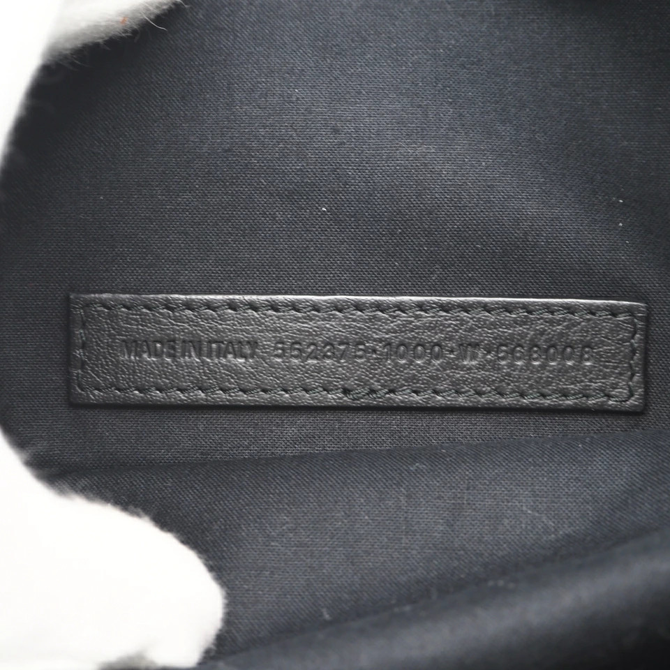 BALENCIAGA Leather Everyday 552375 Black Calf