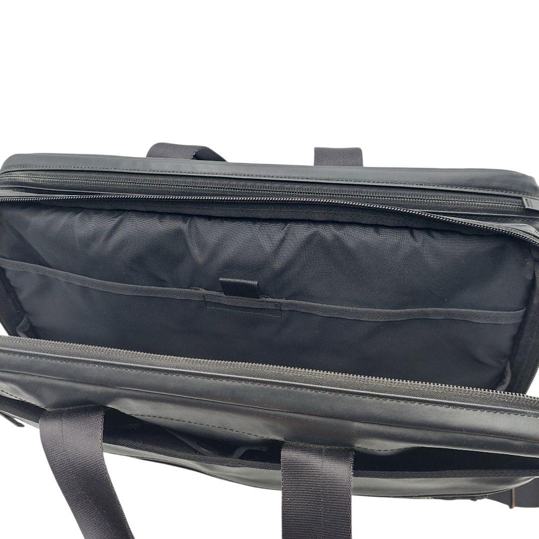 Authentic PORTER Black 2-Way Business Briefcase 37cm Laptop Bag, Slight Wear
