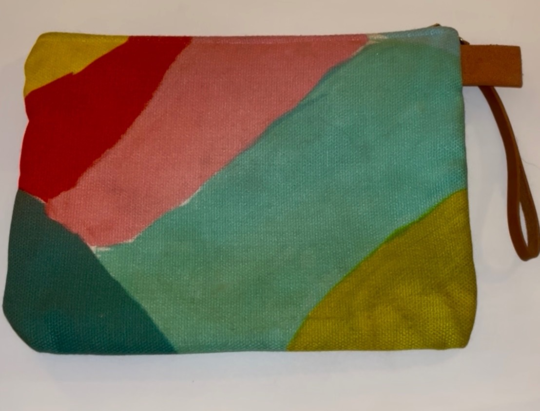 10”x8”Colorful Canvas Pouch by Envision, Made in the Great White North, Canada.