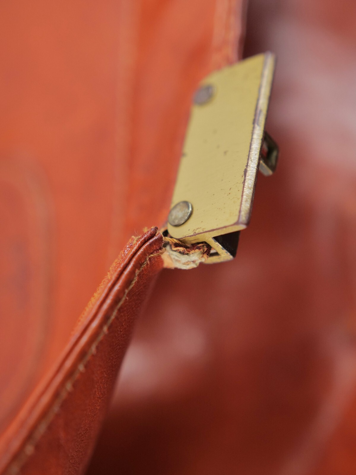 Vintage Adpel Italian Leather Briefcase Messenger Laptop Bag