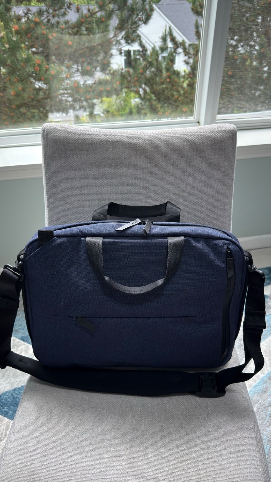 New Alpaka Elements Tech Brief Pro Laptop Bag Blue | Waterproof Axoflux