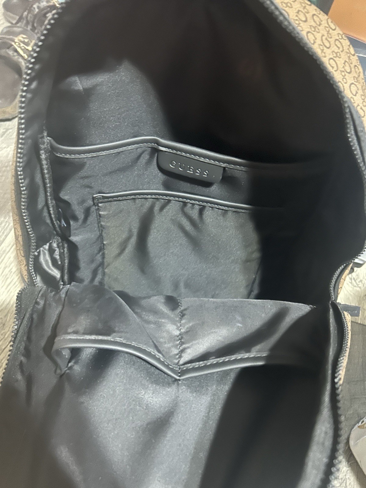 Guess SG882798 Walnut Insignia Backpack | NWOT